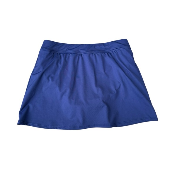 NWOT Lands’ End Swim Skirt Skort Navy 6 - Picture 3 of 5